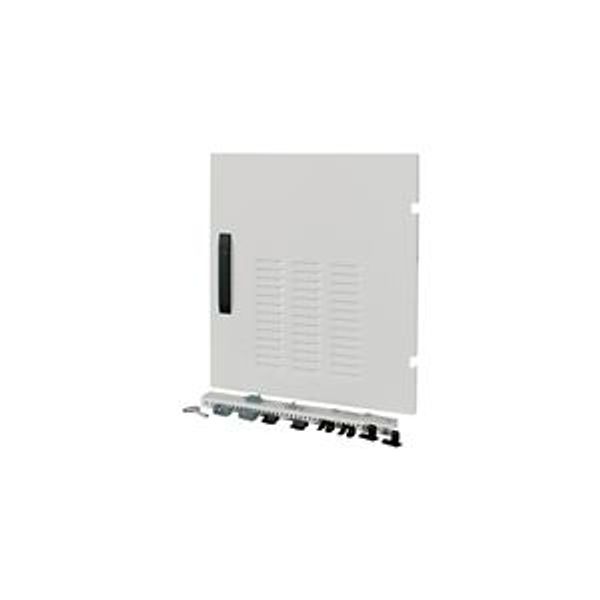 XSDMRV40606 Device area door, ventilated, IP42, right, HxW=600x600mm, grey image 4