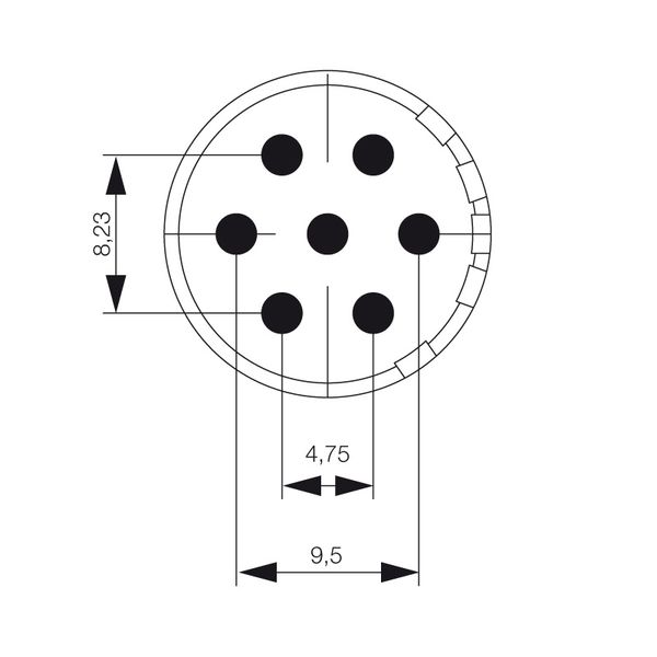 Sensor/Actuator plug-in connector image 1
