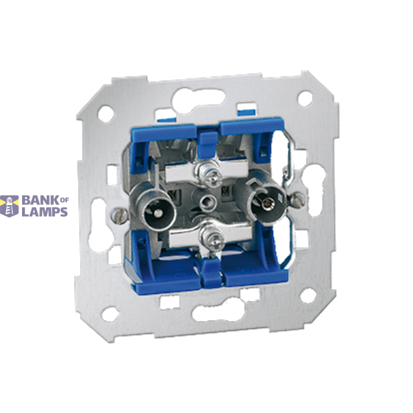 RTV-SAT pass through aerial socket, atten.: 15dB image 1