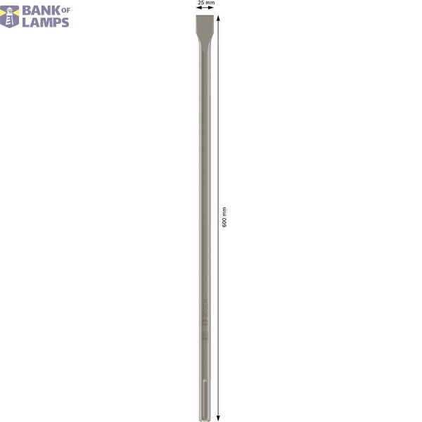 Flat chisel SDS-max 600 x 25 mm image 2