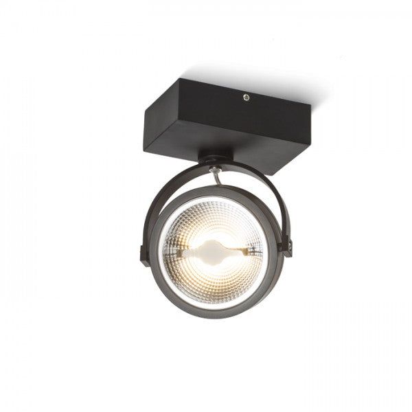 KELLY LED I wall black 230V LED 12W 24° 3000K image 1