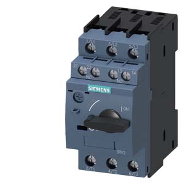 Circuit breaker size S0 for transformer protection A-release 18...25 A N-release 400 A screw terminal image 1