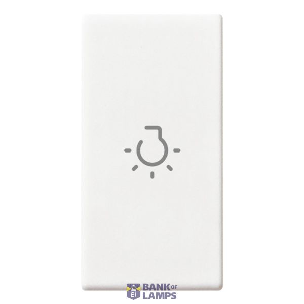 Axial button 1M light symbol white image 1