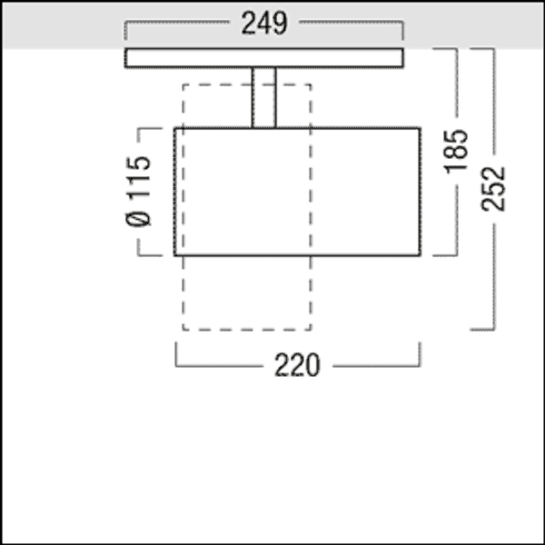 V2 L 4100-940 SWI TEC WFL BK BK - LED spotlight image 3