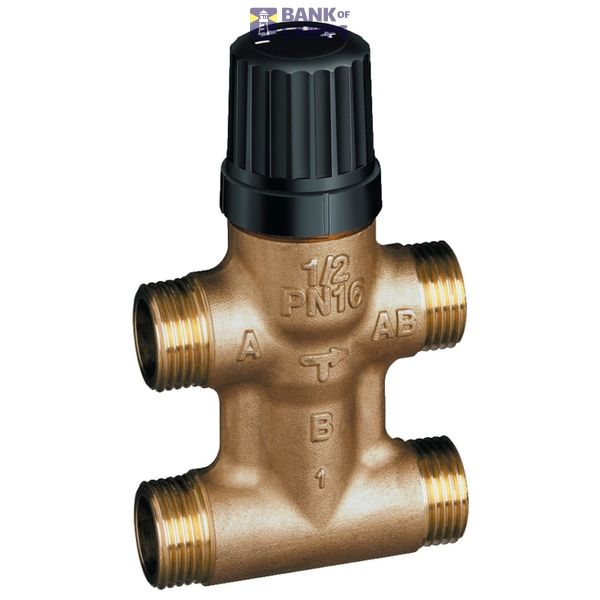 VZL 4 PN16 15/0,25 4-way seated flat end image 1