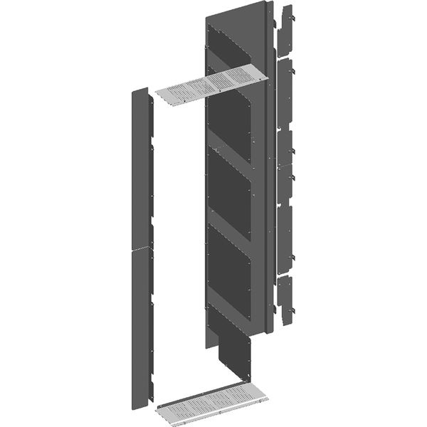 Form 2B afschermset Slimline 4 veldbr. image 1