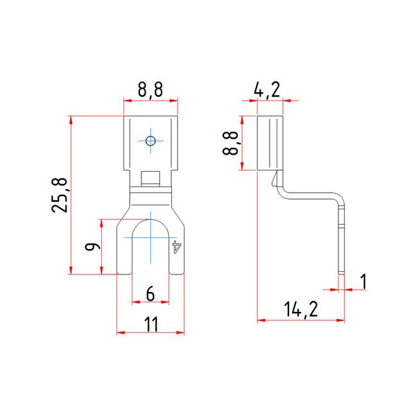 Modul connect, Connection flag, L1/N Pin (The price is shown without markup on metals. Request a quote for accurate information) image 3