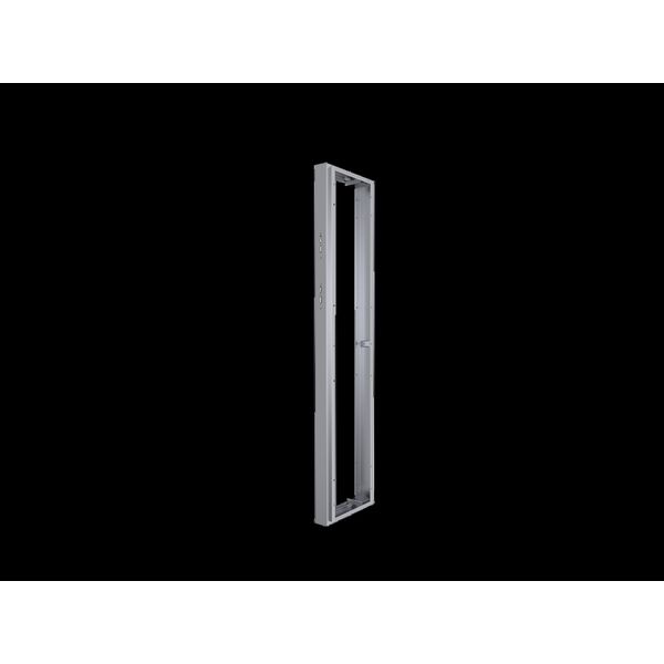 VX isolator door cover, stainless steel,WHD 103x1800x400 mm image 2