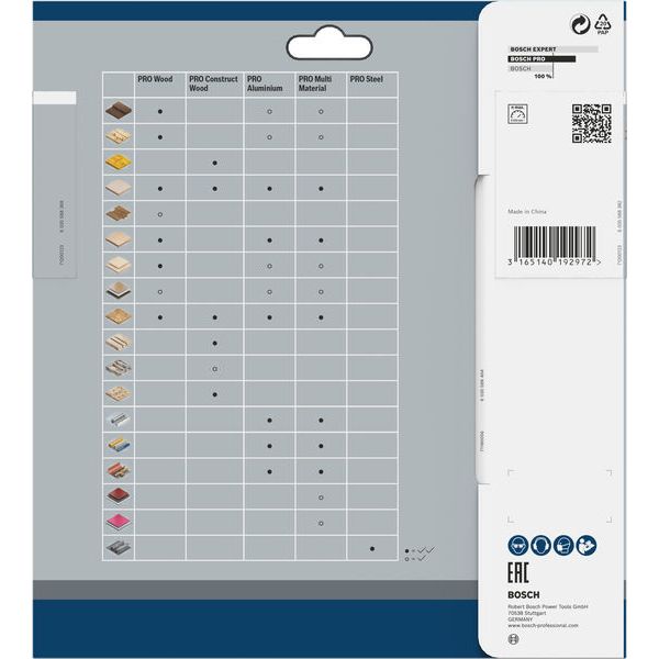 Multi Material circular saw blade 180 x 30/20 x 2,4 mm; 48 image 1