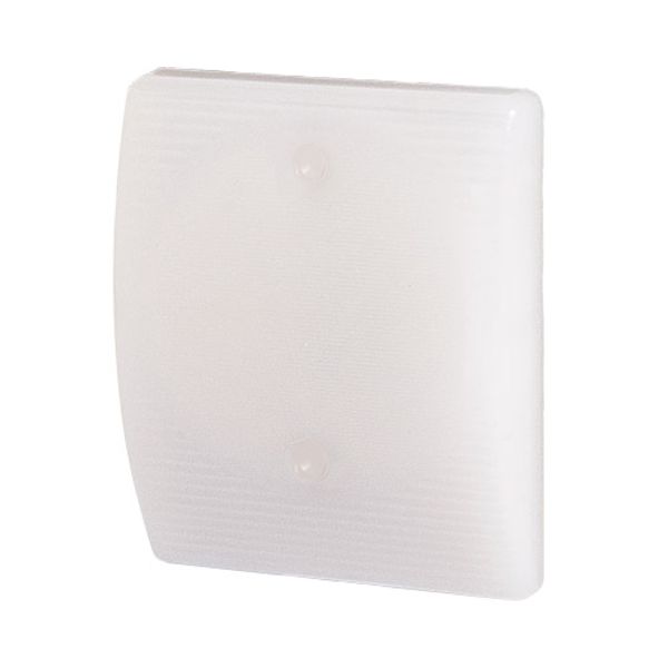 White dome button for illuminated palm switch image 1