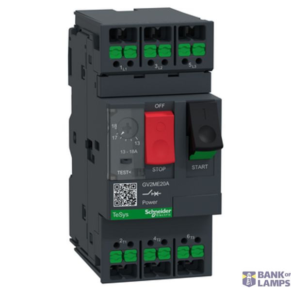 Tesys MOTOR CB TH-MAG 18A PB Snap-in image 1