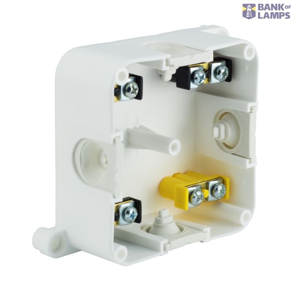VP-61 Installation boxwkręt) n/t 88x88x40mm IP44  VP 061-51 image 1