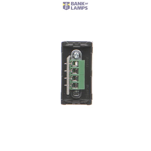 Double socket outlet with earthing and shutters - Czech pin system, (Complete product), 16A, 250V, Screw, black matt image 1