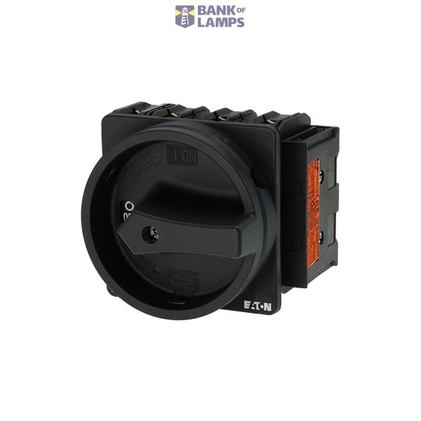 P3 Main switch, 80 A,Flush mounting, 4 pole, Form EA/SVB, Black, Door  image 13