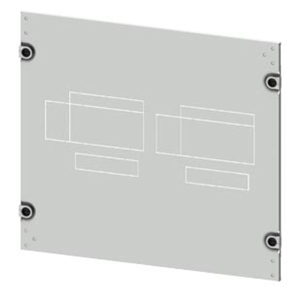 Masking frame 3VA13 (400 A), 3VA14 (630 A), 3VA23 (400 A), 3VA24 (630 A), 4-pole, image 1