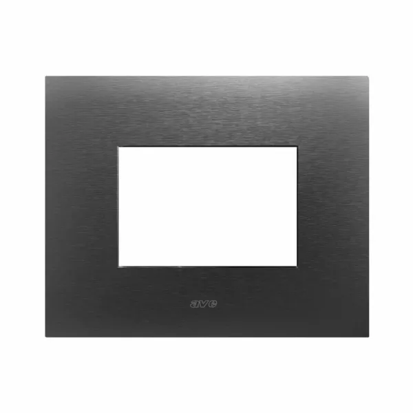 SMART44 ANTHRACITE METAL F.PLATE 3M image 1