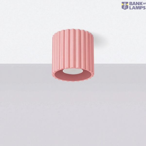 Ceiling lamp AURA 1 pink GU10 image 5