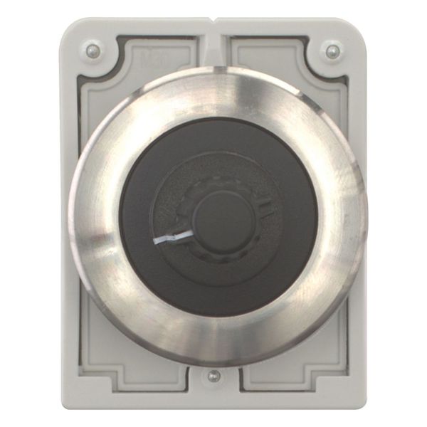 M30I-FR2K2-BLANK Potentiometer, flat front, M30, 30.5 mm, Without scale/inscription, R 2.2 k„¦, P 0.5 W, Front ring stainless steel image 10