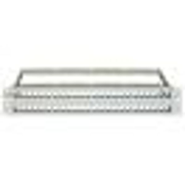 Patchpanel 19" empty for 48 modules (SFA)(SFB), 2U, RAL7035 image 2