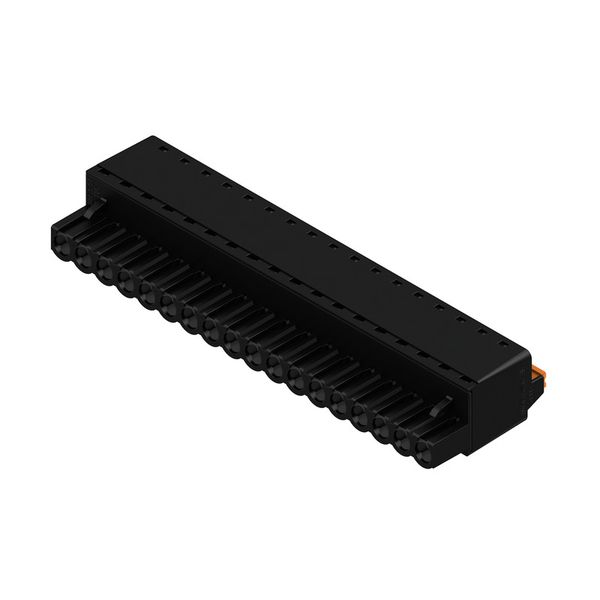 PCB plug-in connector, female plug, 5.08 mm, Number of poles: 18, 180°, PUSH IN with actuator, Clamping range, max. : 3.31 mm², Box image 2