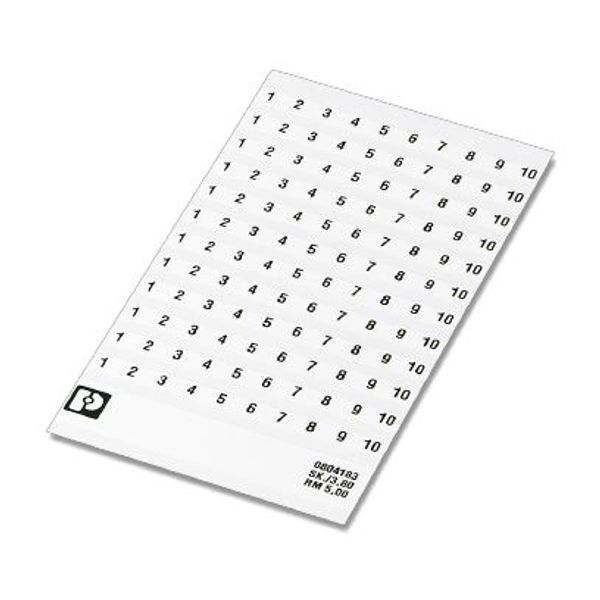 SK  5/3,8:FORTL.ZAHLEN 31-40 - Marker for terminal blocks image 2