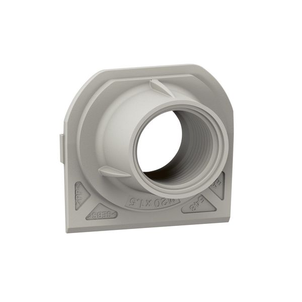 PLEXO CABLE GLAND 1 ENTRY ISO 20 - GREY image 1
