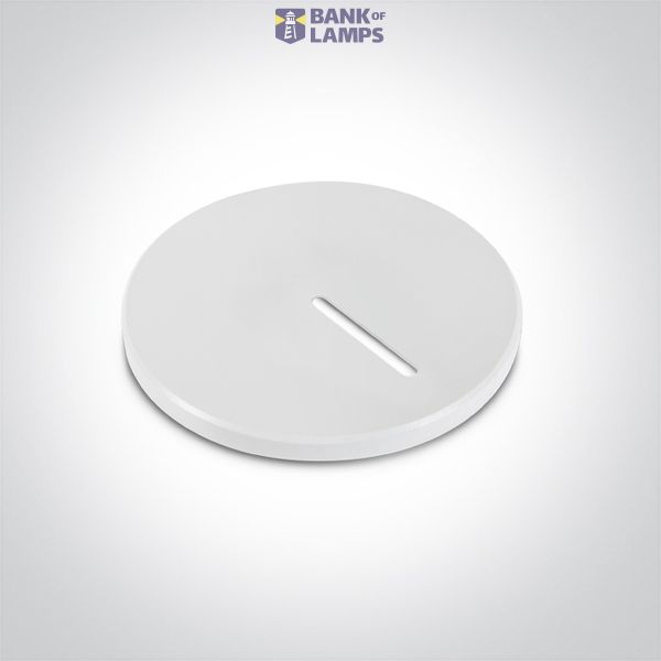 WHITE ROUND COVER FOR 68000E image 1