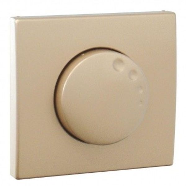 COV PLAT F/DIMMER/TWO-WAY SWITCH PLATINUM image 1