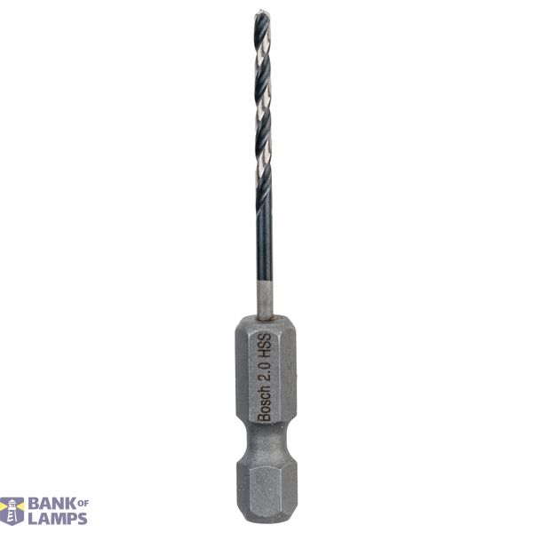 HSS Hex-Shank Twist Drill Bit 2.0mm 2 x 24 x 60 mm 1 pcs. image 1