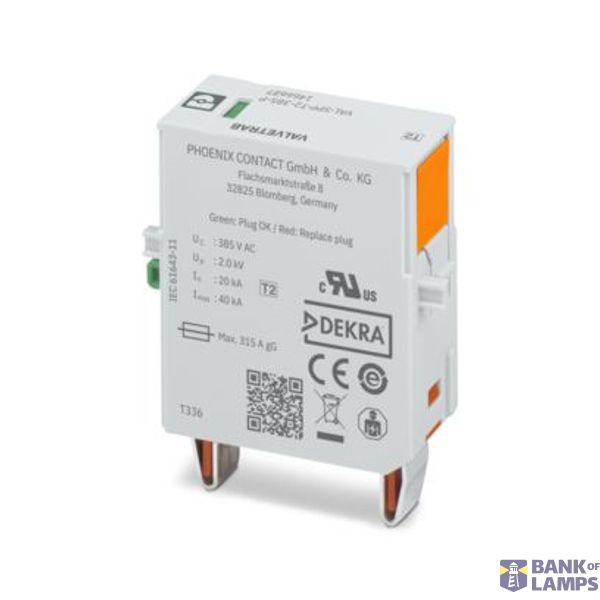 VAL-SPP-T2-385-P - Type 2 surge protection plug image 1