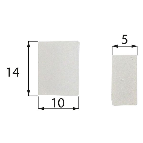 Plastic terminal for LED strips IP68, 10 mm wide PCB, without holes image 1
