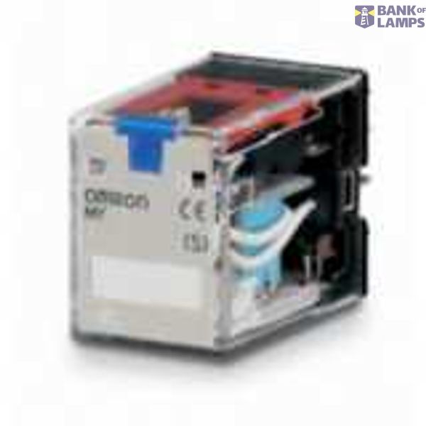 Relay, plug-in, 14-pin, 4PDT, 5 A, mech & LED indicators, coil suppres MYS 4402F image 3