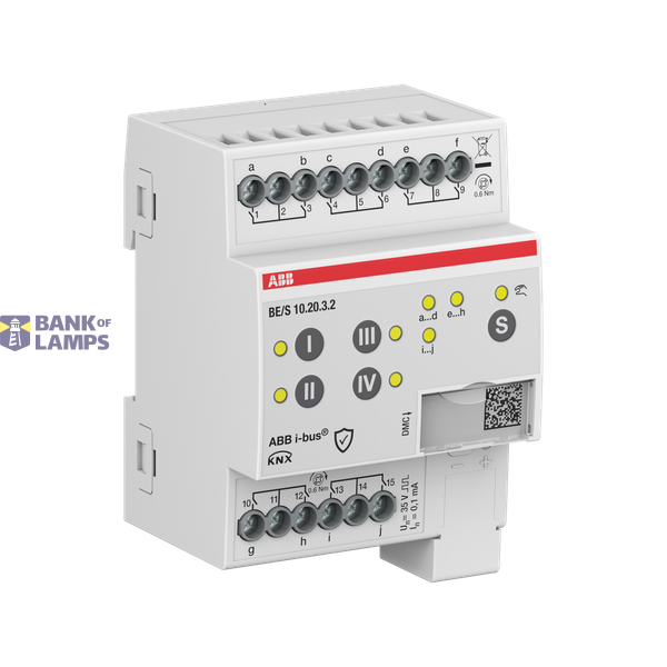 Binary Input, 10-fold, Contact Scanning  Manual Operation, MDRC image 2