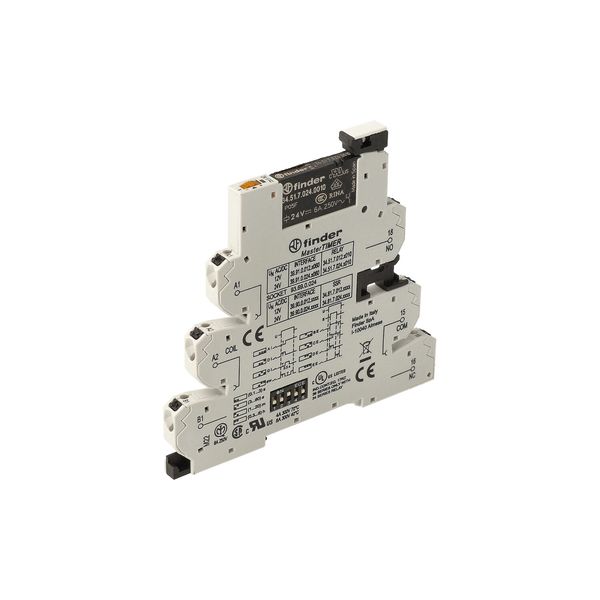 Rel. interface EMR MasterTIMER Push-IN.6,2mm.1CO 6A/12VUC, AgNi (39.91.0.012.0060) image 3