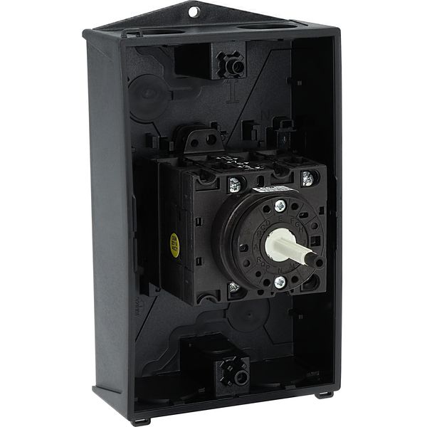 T3-3-8342/I2/SVB Main switch, T3, 32 A, surface mounting, 3 contact unit(s), 6 pole, Emergency switching off function, With red rotary handle and yellow locking ring, image 34