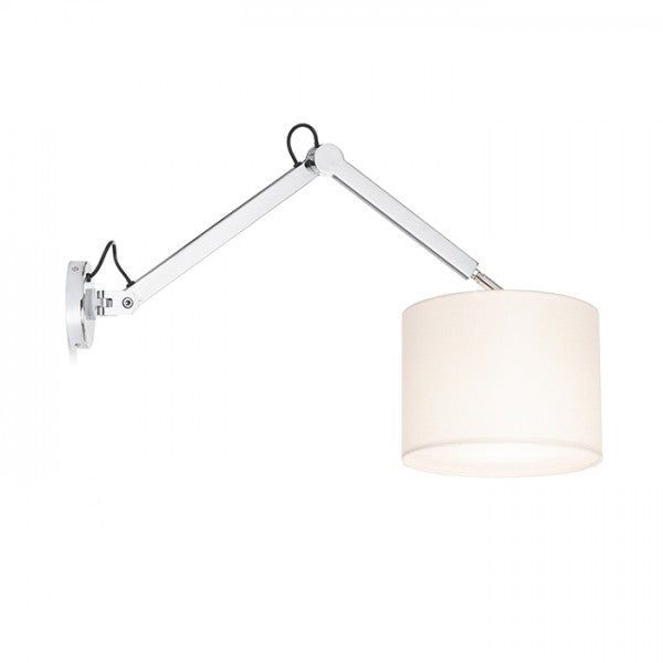 MADISON W wall white chrome 230V LED E27 15W image 1