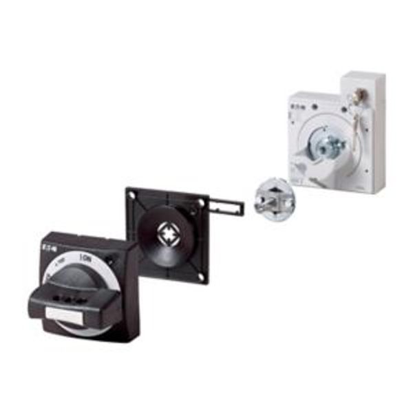 NZM2-XTVDKL Door coupling rotary handle, black, +key lock, size 2 image 2