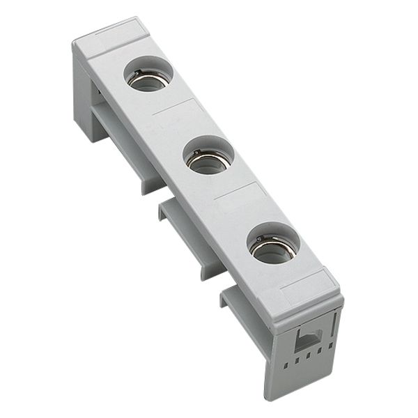 D02-fuse base, busbar-mounting with distance strip (The price is shown without markup on metals. Request a quote for accurate information) image 1