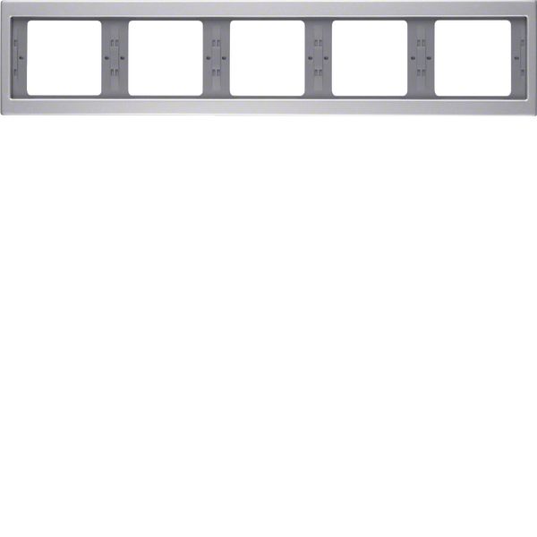 Frame 5gang hor., K.5, al., al. anodised image 1