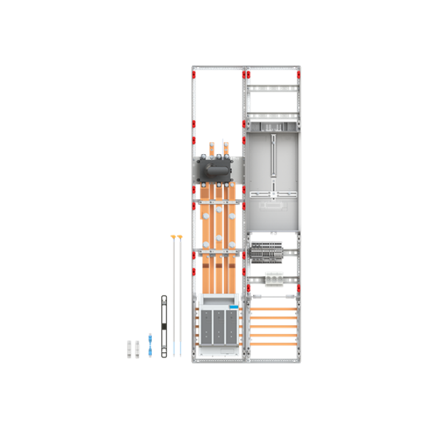 WF29KK43T 9RE 2FB Complete panel according to FNN In 200A with three-point fastening image 4