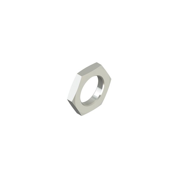 Hexagonal threaded nut image 1