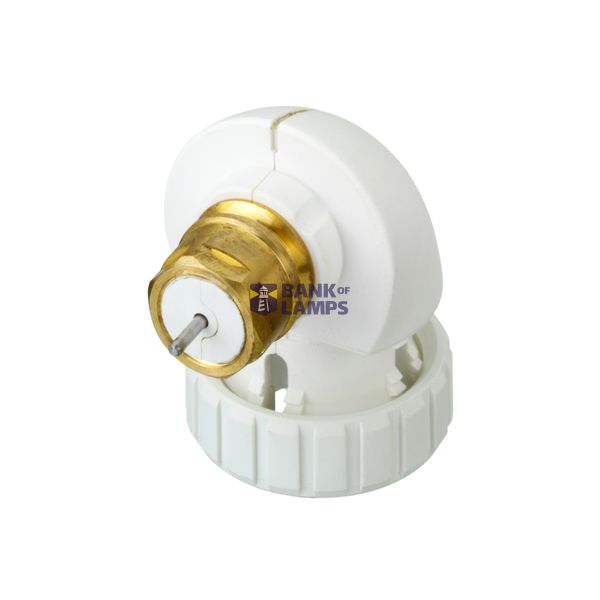 Angled white adapter for RA image 1