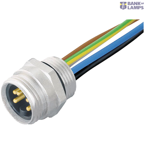 7/8'' male recept. front Wires 5x0.75 4m image 1
