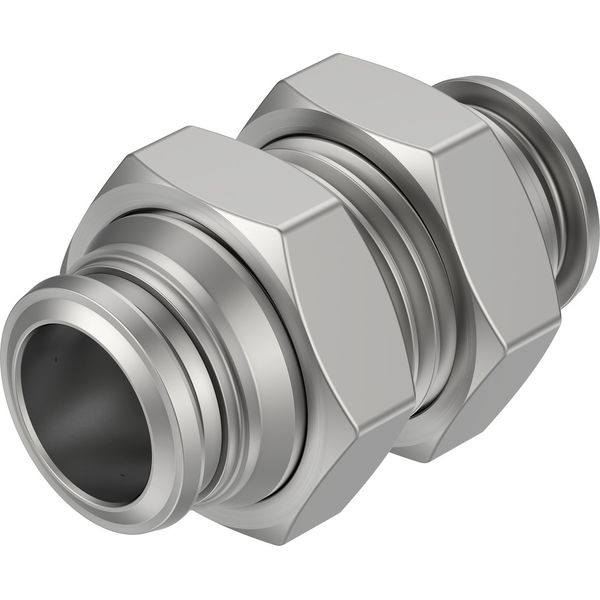 NPQR-H-Q16-E Push-in bulkhead connector image 1