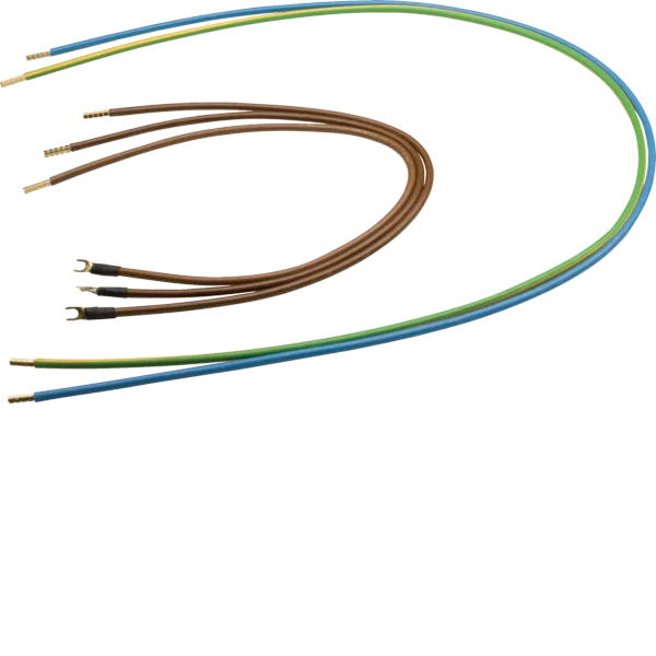 Outgoing wiring harness, univZ, 10 mm², 5P, L1,2,3,N, PE=575, 575, 575, 1100, 1100, H/G image 1