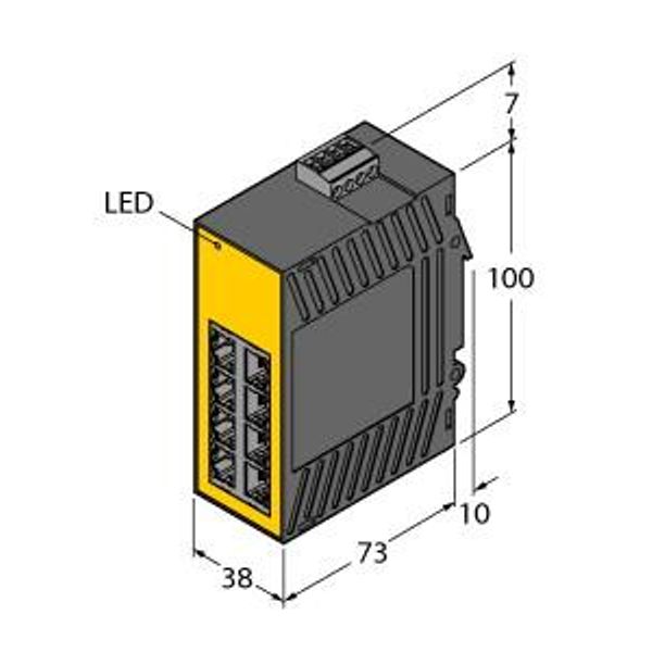 Industrial Ethernet, Unmanaged Switch image 1