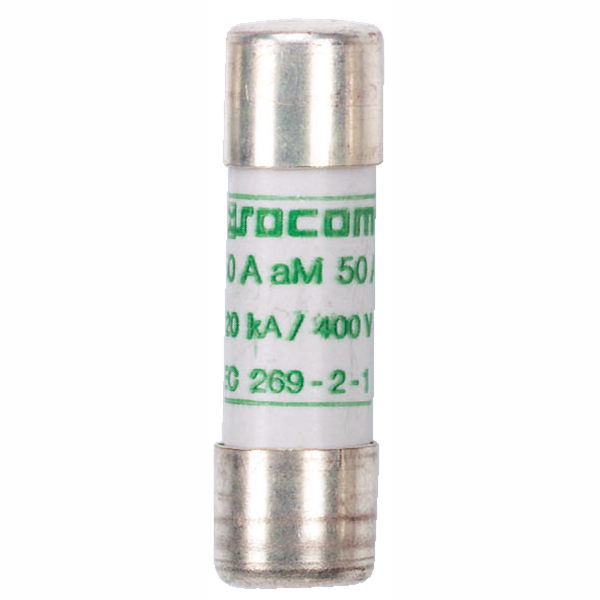 Cylindrical fuse aM type 2A 690Vac size 14x51 image 1