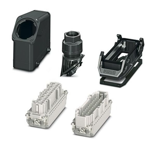 HC-EVO-B24PT-BWD-HH-M32-PLRBK - Connector set image 1