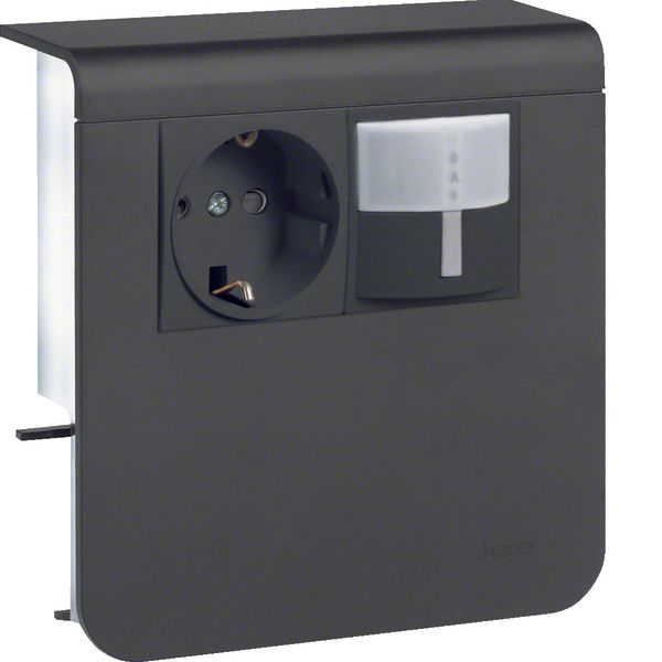 Acc.box SL 20x80 socket+PIR gs image 1