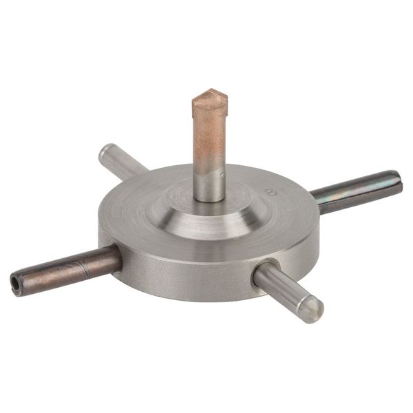Drilling cross for dry core cutters and core edge sinkers 87 mm image 1